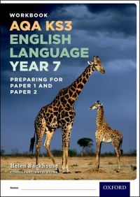 Book Cover for Workbook AQA KS3 English Language Year 7 by Helen Backhouse