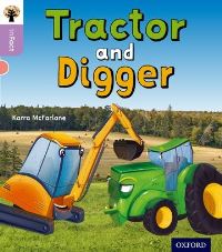 Book Cover for Tractor and Digger by Karra McFarlane