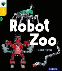 Book Cover for Robot Zoo by Isabel Thomas