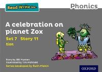 Book Cover for A Celebration on Planet Zox by Gill Munton