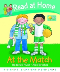 Book Cover for At the Match by Roderick Hunt, Annemarie Young, Alex Brychta