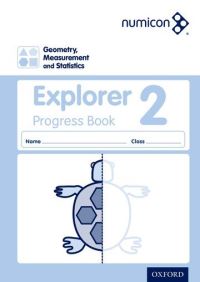 Book Cover for Geometry, Measurement and Statistics. 2 Explorer Progress Book by Sue Lowndes, Simon DAngelo, Andrew Jeffrey, Elizabeth Gibbs