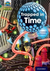 Book Cover for Trapped in Time by Elen Caldecott