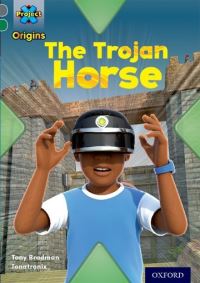 Book Cover for The Trojan Horse by Tony Bradman