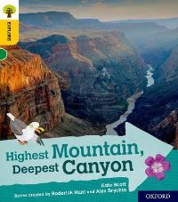 Book Cover for Highest Mountain, Deepest Canyon by Kate Scott