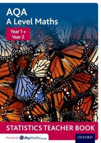 Book Cover for AQA A Level Maths: Year 1 + Year 2 Statistics Teacher Book by David Baker