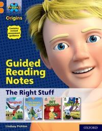 Book Cover for The Right Stuff. Guided Reading Notes by Lindsay Pickton, Christine Chen