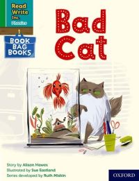 Book Cover for A Bad Cat by Alison Hawes