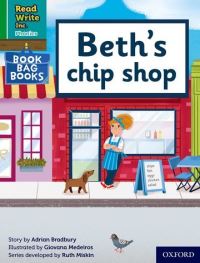 Book Cover for Beth's Chip Shop by Adrian Bradbury