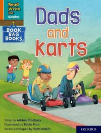Book Cover for Dads and Karts by Adrian Bradbury