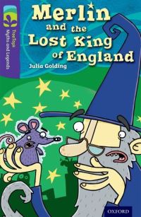 Book Cover for Merlin and the Lost King of England by Julia Golding