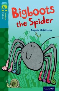 Book Cover for Bigboots the Spider by Angela McAllister
