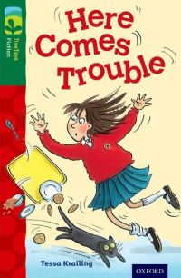 Book Cover for Here Comes Trouble by Tessa Krailing