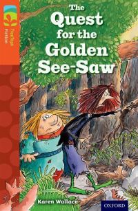 Book Cover for The Quest for the Golden See-Saw by Karen Wallace
