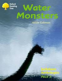 Book Cover for Water Monsters by Adam Coleman