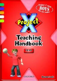 Book Cover for Project X. Y2/P3 Teaching Handbook by Maureen Lewis