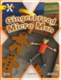 Book Cover for The Gingerbread Micro-Man by Danny Waddell