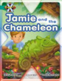 Book Cover for Jamie and the Chameleon by Carolyn Sloan