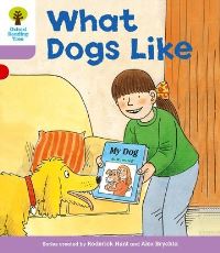 Book Cover for What Dogs Like by Roderick Hunt, Gill Howell, Alex Brychta