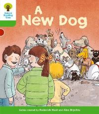Book Cover for A New Dog by Roderick Hunt, Thelma Page, Alex Brychta