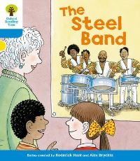 Book Cover for The Steel Band by Roderick Hunt, Gill Howell, Alex Brychta