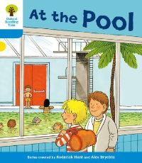Book Cover for At the Pool by Roderick Hunt, Gill Howell, Alex Brychta