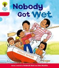 Book Cover for Nobody Got Wet by Roderick Hunt, Alex Brychta