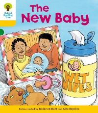 Book Cover for The New Baby by Roderick Hunt, Alex Brychta