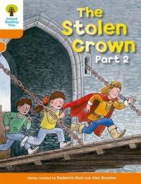 Book Cover for The Stolen Crown. Part 2 by Roderick Hunt, Alex Brychta