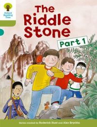 Book Cover for The Riddle Stone. Part 1 by Roderick Hunt, Alex Brychta