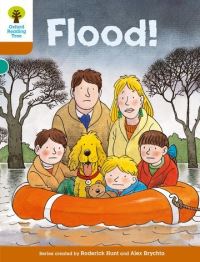 Book Cover for Flood! by Roderick Hunt, Alex Brychta