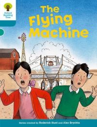 Book Cover for The Flying Machine by Roderick Hunt, Alex Brychta