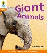 Book Cover for Giant Animals by Claire Llewellyn, Roderick Hunt, Alex Brychta