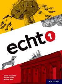 Book Cover for Echt. 1 Student Book by Anneli McLachlan, Mariela Affum, Marcus Waltl