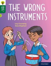 Book Cover for The Wrong Instruments by Lucy Courtenay