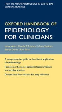 Book Cover for Oxford Handbook of Epidemiology for Clinicians by Helen Ward