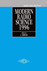 Book Cover for Modern Radio Science 1996 by Joël Hamelin, International Union of Radio Science