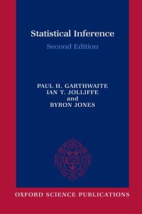 Book Cover for Statistical Inference by Paul H Garthwaite, I T Jolliffe, Byron Jones