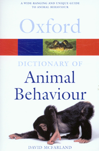 Book Cover for A Dictionary of Animal Behaviour by David McFarland
