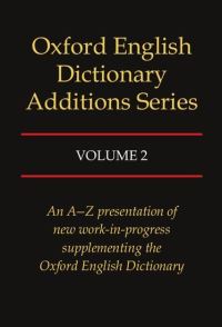 Book Cover for Oxford English Dictionary Additions Series: Volume 2 by John Simpson