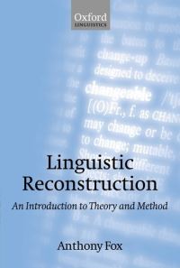 Book Cover for Linguistic Reconstruction by Anthony Fox