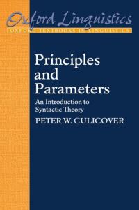 Book Cover for Principles and Parameters by Peter W Culicover