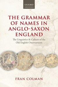 Book Cover for The Grammar of Names in Anglo-Saxon England by Fran Colman