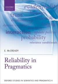 Book Cover for Reliability in Pragmatics by Eric McCready