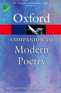 Book Cover for The Oxford Companion to Modern Poetry by Jeremy NoelTod