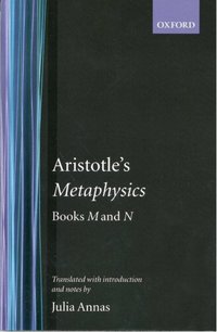 Book Cover for Metaphysics Books M and N by Aristotle