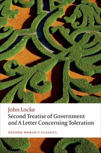 Book Cover for Second Treatise of Government and A Letter Concerning Toleration by John Locke