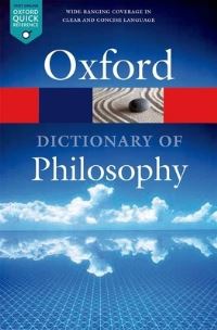 Book Cover for The Oxford Dictionary of Philosophy by Simon Blackburn