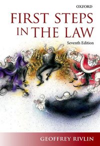 Book Cover for First Steps in the Law by Geoffrey Rivlin