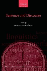 Book Cover for Sentence and Discourse by Jacqueline Guéron